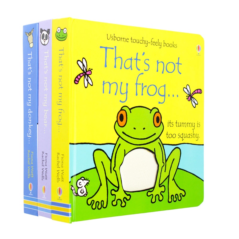 That’s Not My 3 Books Collection Set By Fiona Watt Inc Frog, Bear, Donkey (Series 2)