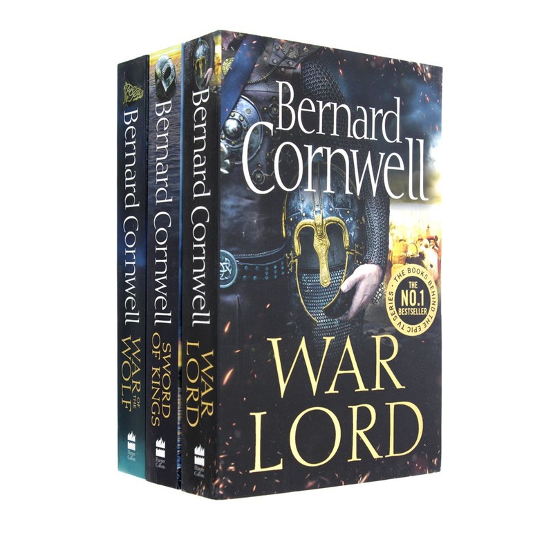 Bernard Cornwell The Last Kingdom Series 3 Book Collection Set (Books 11-13)  Warlord,Sword of Kings,War of the Wolf | Historical Fiction & Adventure