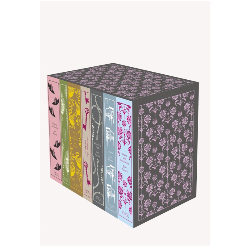 Jane Austen: The Complete Works 7-Book Boxed Set: Sense and Sensibility; Pride and Prejudice; Mansfield Park; Emma; Northanger Abbey; Persuasion; Love