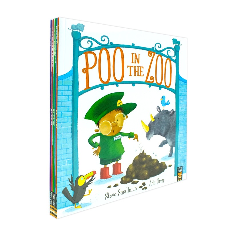 Poo in the Zoo Series  5-Book Collection by Smallman & Grey | Fun & Humorous Children’s Stories, Animal Adventures & Bedtime Reading for Ages 5+