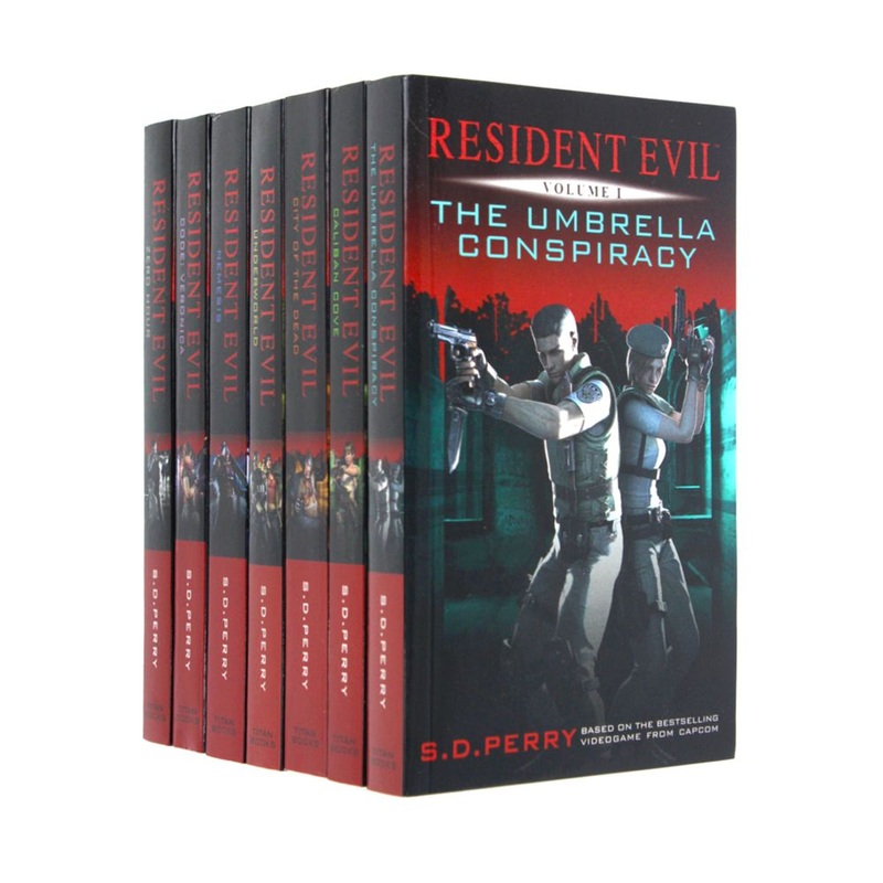 Resident Evil Series Books 1 – 7 Collection Set by S. D. Perry