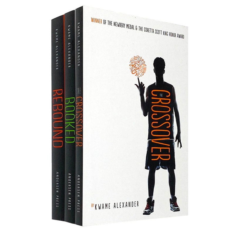 The Crossover 3 Books Collection by Kwame Alexander  Sports, Friendship, Family, Life Lessons, Poetry in Young Adult Fiction for Children’s Reading