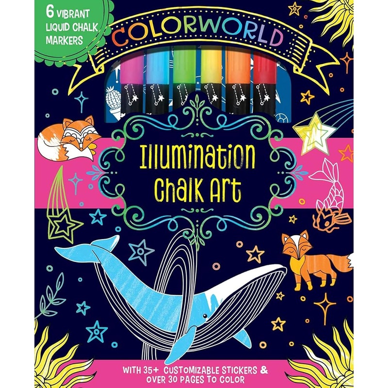ColorWorld: Illumination Chalk Art