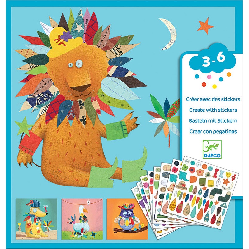 Creating Animals Sticker Kit