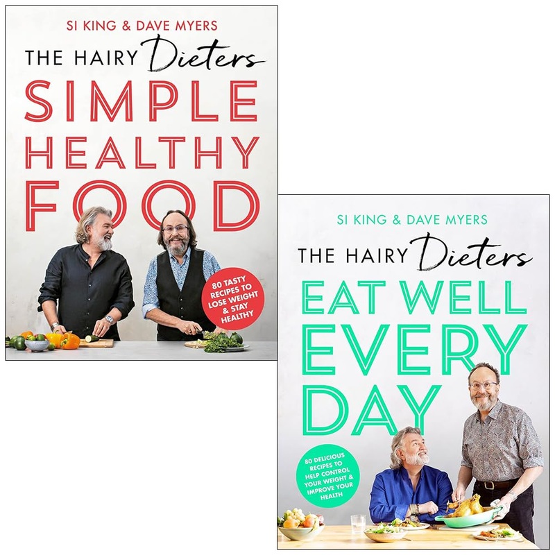 The Hairy Dieters Collection 2 Books Set By Hairy Bikers (Hairy Dieters’ Simple Healthy Food & Eat Well Every Day)