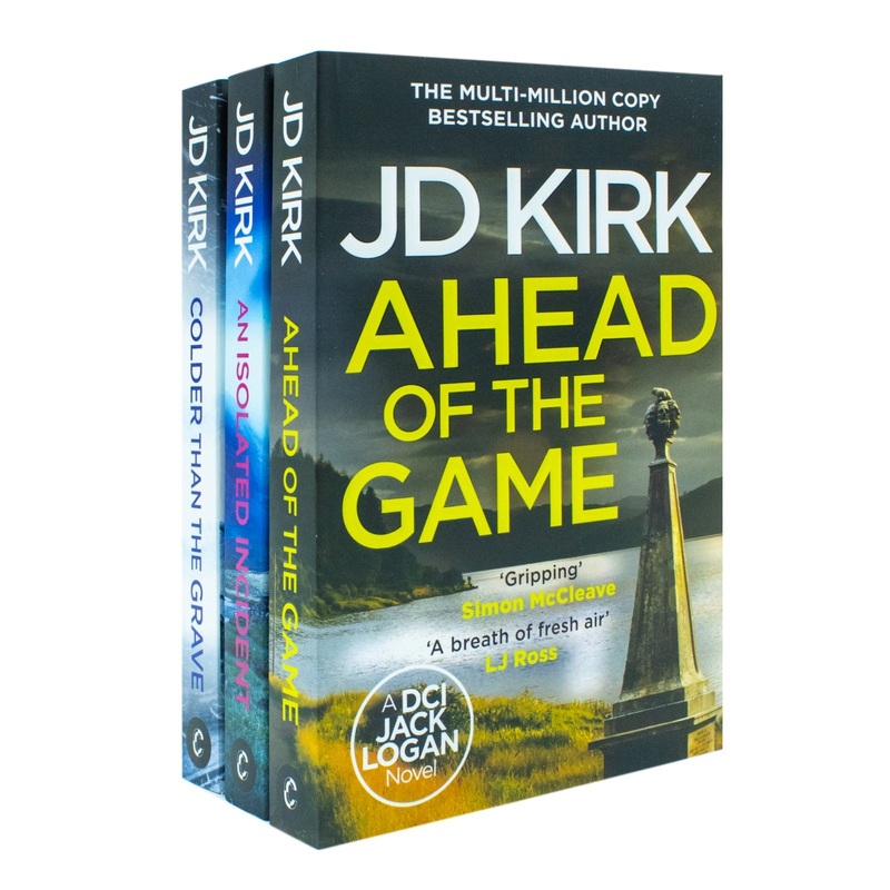 DCI Logan Crime Thrillers 1012 by JD Kirk  3-Book Collection Set | Gritty Crime Novels, Mystery, Suspense, Detective Fiction & Thriller Series