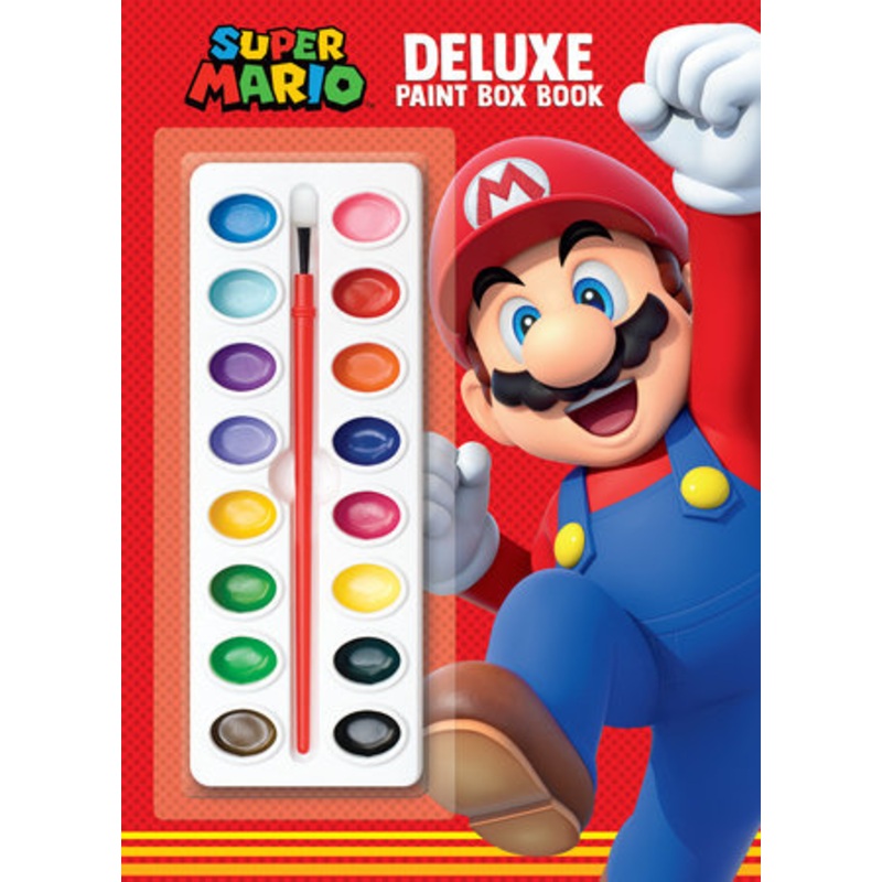 Super Mario Deluxe Paint Box Book