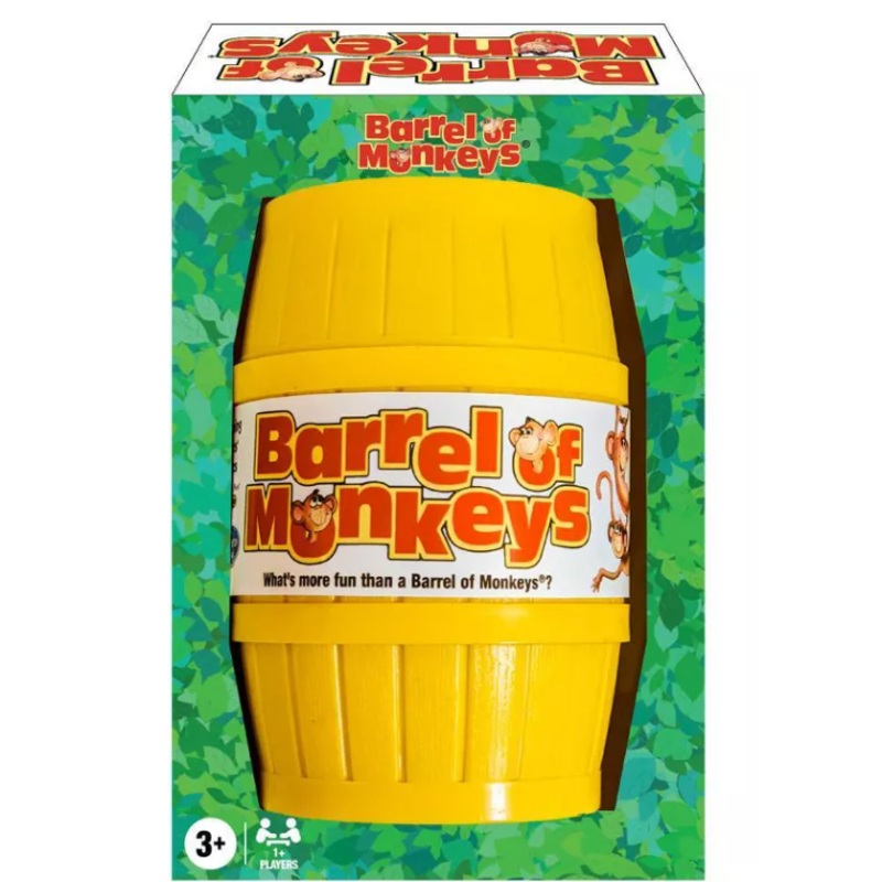 Barrel of Monkeys Retro Container