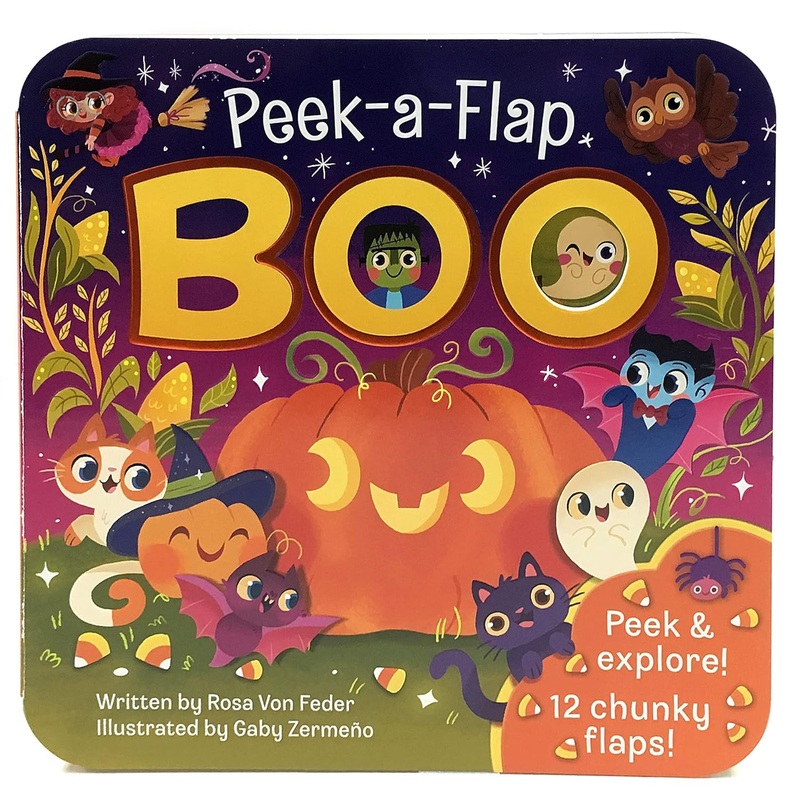 Boo (Peek-A-Flap) Board Book