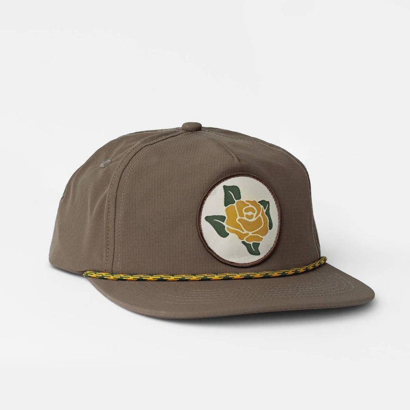 River Road Clothing Company – Yellow Rose Snapback Rope Hat