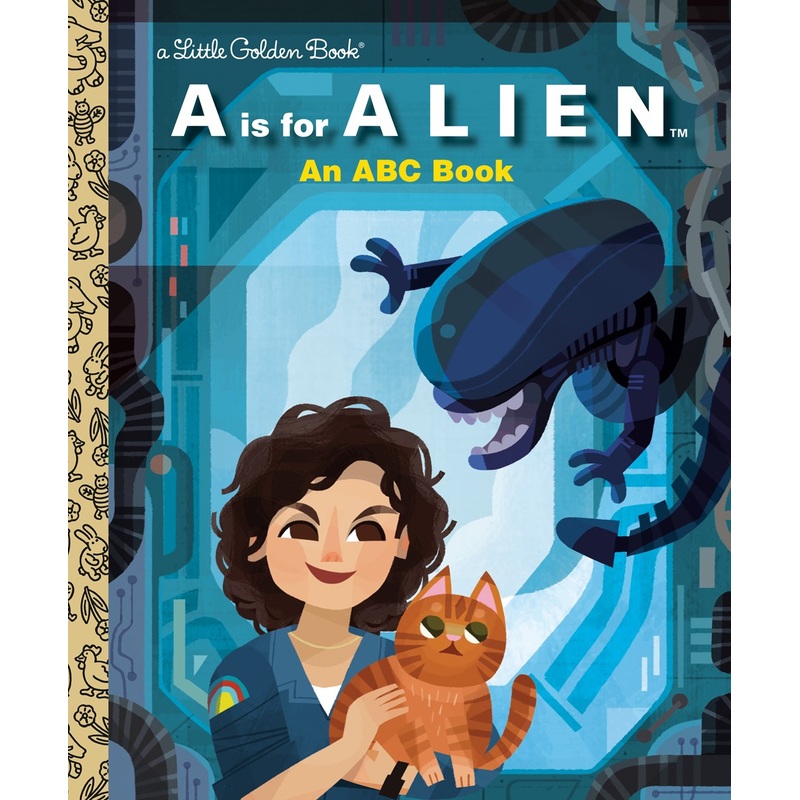 A Is For Alien Little Golden Book