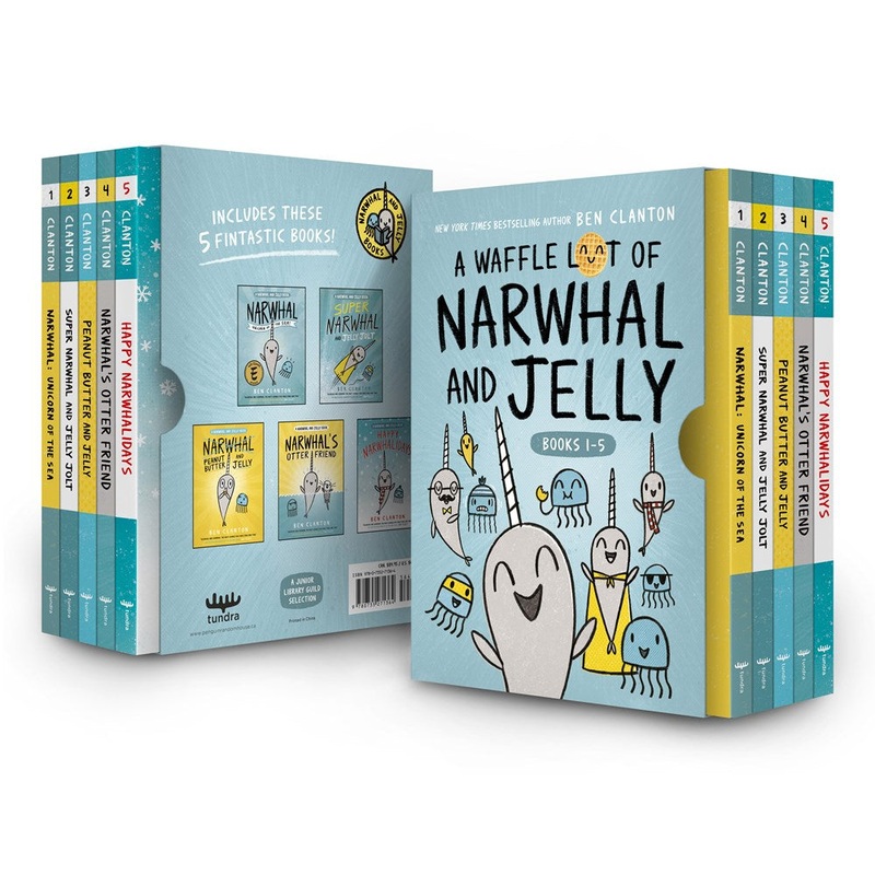 A Waffle Lot Of Narwhal And Jelly (Books1-5)