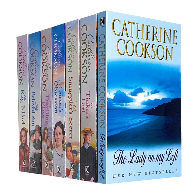Catherine Cookson Collection 7 Books Set My Beloved Son, The Smugglers Secret, The Tinkers Girl, The Dwelling Place, A Sisters Place, The Rag Maid, The lady on my left