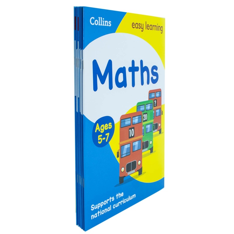 Collins Easy Learning Starter Set (Ages 57)  KS1 Educational Books | Fun Home Learning, Literacy, Phonics, Numbers, Writing, Math, Workbooks