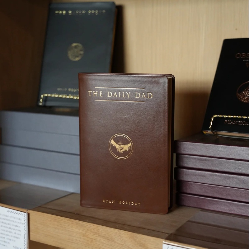 The Daily Dad Leather Bound Signed