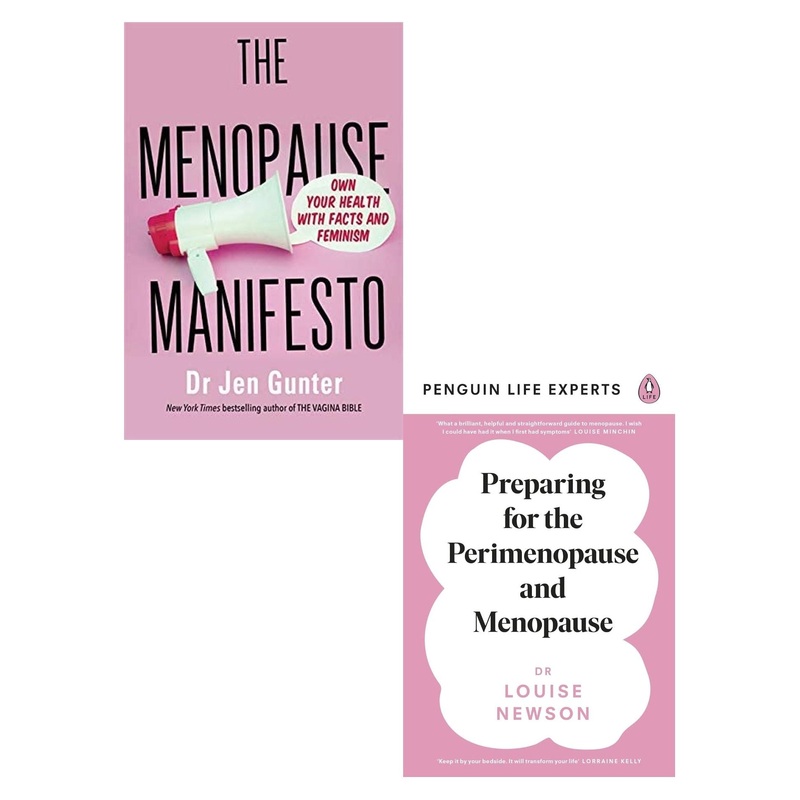 The Menopause Manifesto, Preparing for the Perimenopause and Menopause 2 Books Collection Set