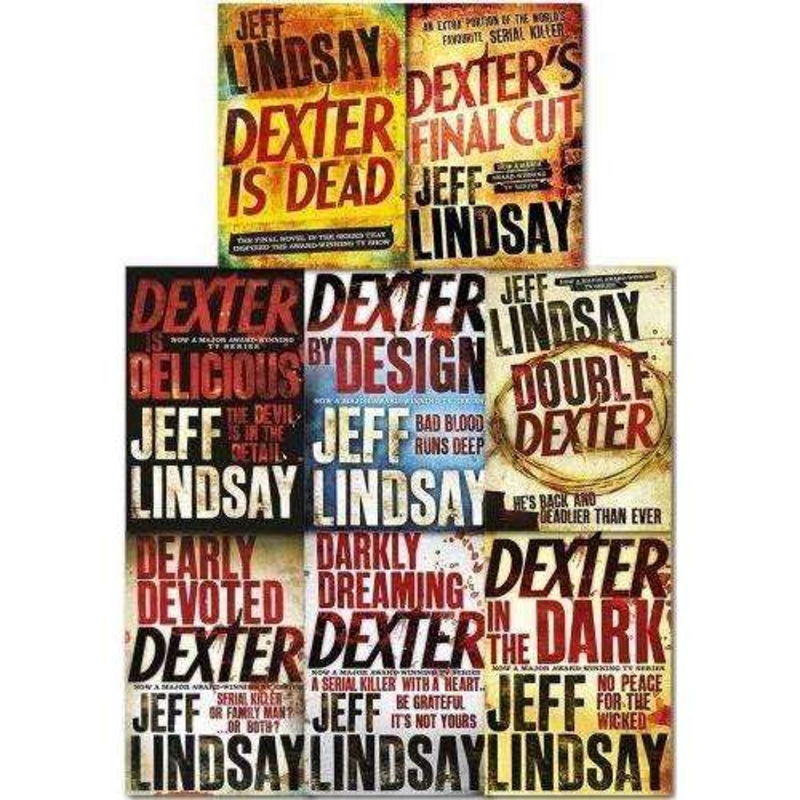 Dexter by Jeff Lindsay | 8-Book Thriller Fiction Set  Murder, Mystery, Crime, Dark Humor & Suspense | Bestseller Series for Reading & Entertainment