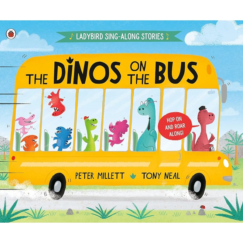 The Dinos on the Bus (Ladybird Sing-Along Stories)
