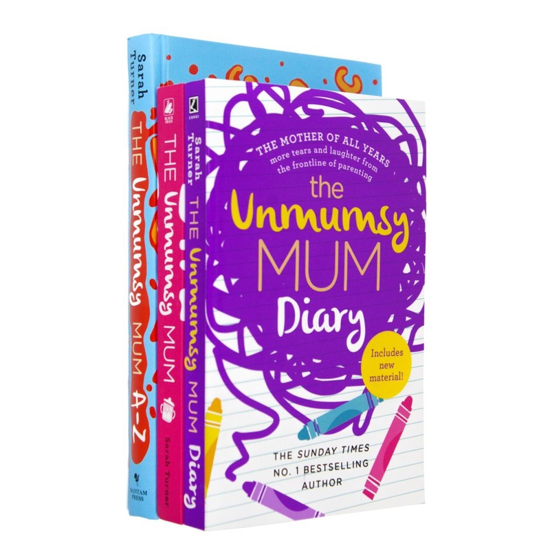 The Unmumsy Mum Series 3 Books Collection by Sarah Turner (The Unmumsy Mum, The Unmumsy Mum Diary, The Unmumsy Mum A-Z)