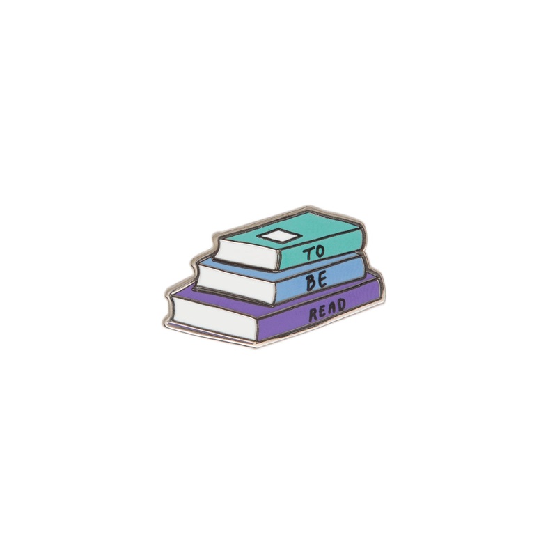 To Be Read enamel pin