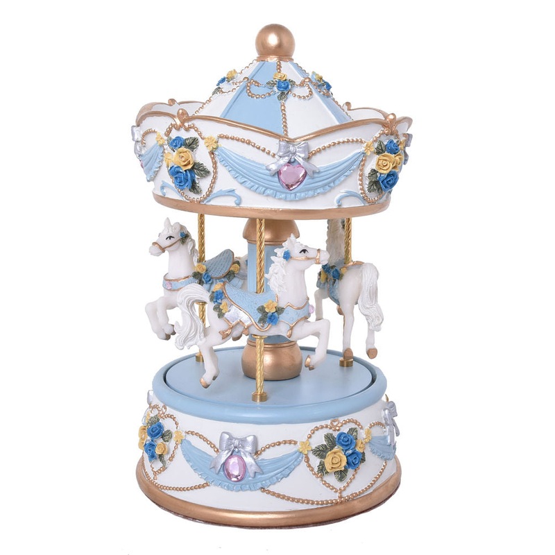 BABY BLUE CAROUSEL MEDIUM