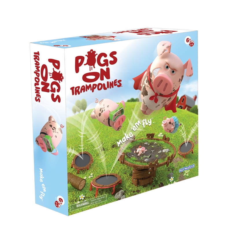 Pigs on Trampolines