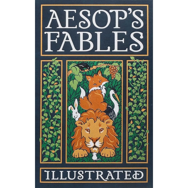 Aesop’s Fables Illustrated (Leather-bound Classics)