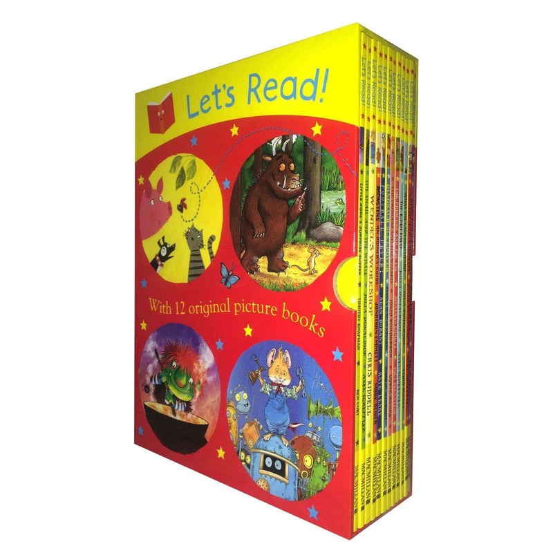 Let’s Read Collection 12 Picture Books Set By Julia Donaldson,The Gruffalo