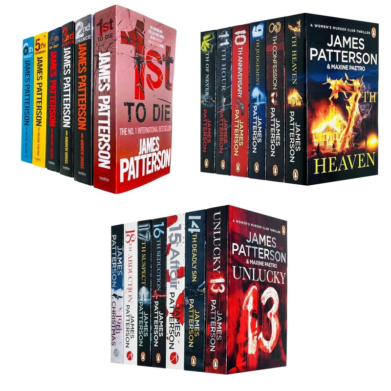 Womens Murder Club 19 Books Collection Set by James Patterson (Books 1 – 19)