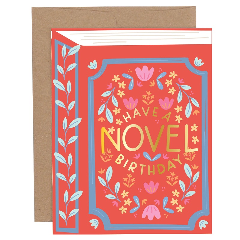 Greeting Card – Have A Novel Birthday