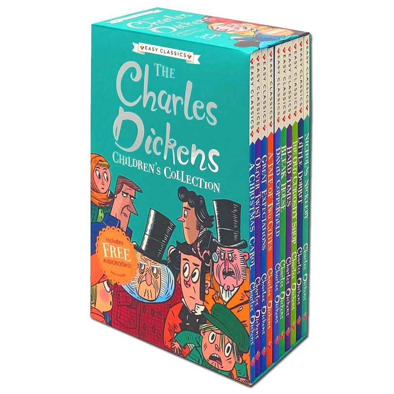 The Charles Dickens Children’s Collection, Easy Classics, 10 Books Set, Oliver Twist…