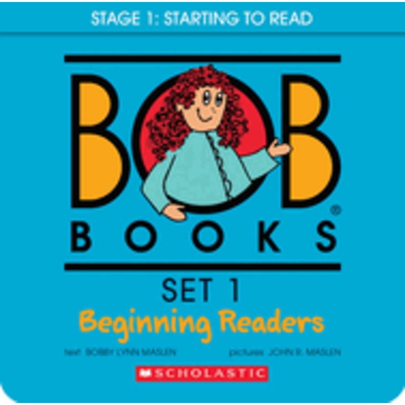 Bob Books – Set 1: Beginning Readers Box Set Phonics, Ages 4 and Up, Kindergarten