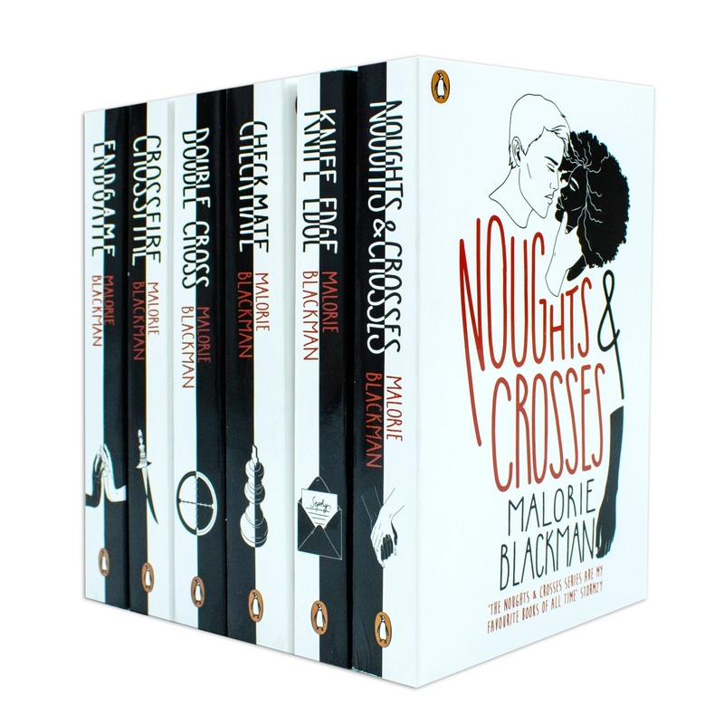 Noughts and Crosses Series 6 Book Collection by Malorie Blackman  YA Fiction, Dystopian Novels, Emotional Themes, Set for Young Readers