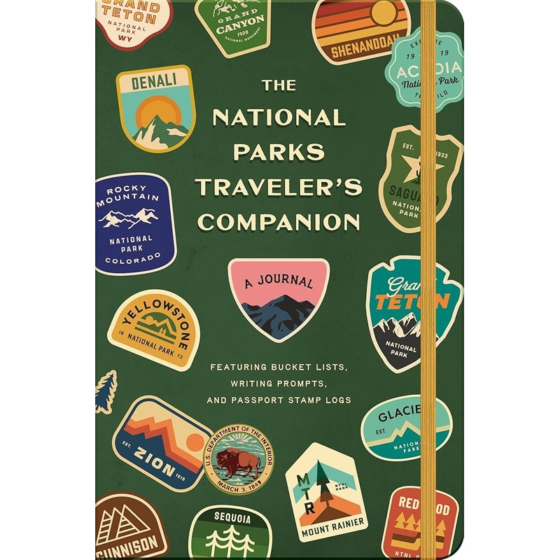The National Parks Traveler’s Companion: A Journal Featuring Bucket Lists, Writing Prompts, and Passport Stamp Logs