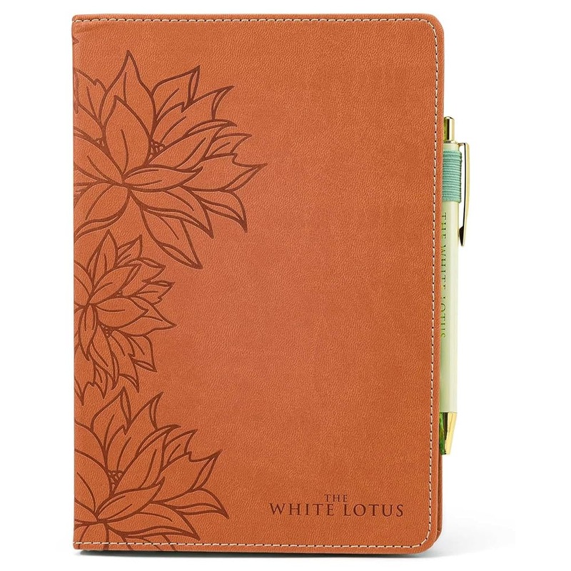 The White Lotus Journal and Pen Set