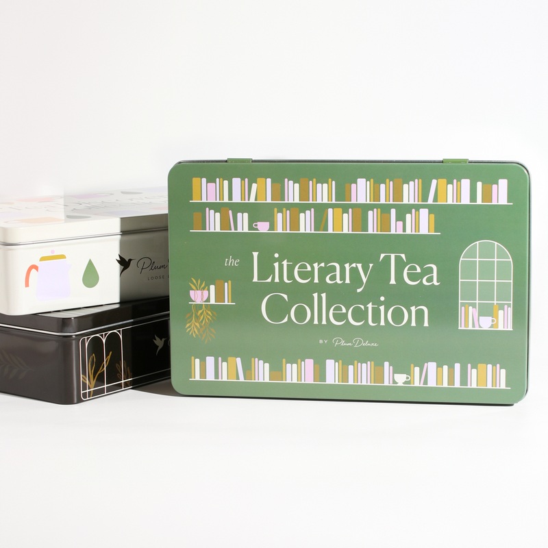 Themed Tea Gift Tins – New! Literary Tea Collection