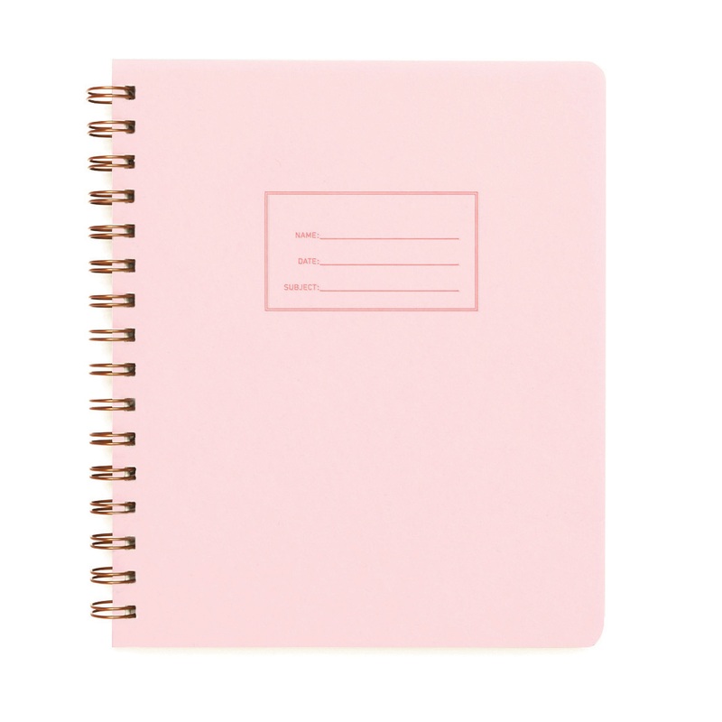 Standard Notebook – Pink Lemonade Lined Right Handed