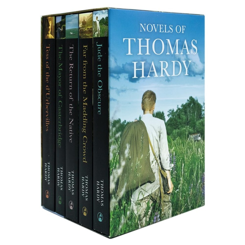 The Novels of Thomas Hardy 5 Books Set (Jude the Obscure, Tess of the d’Urbervilles, The Return of the Native, The Mayor of Casterbridge, Far from the Madding Crowd)