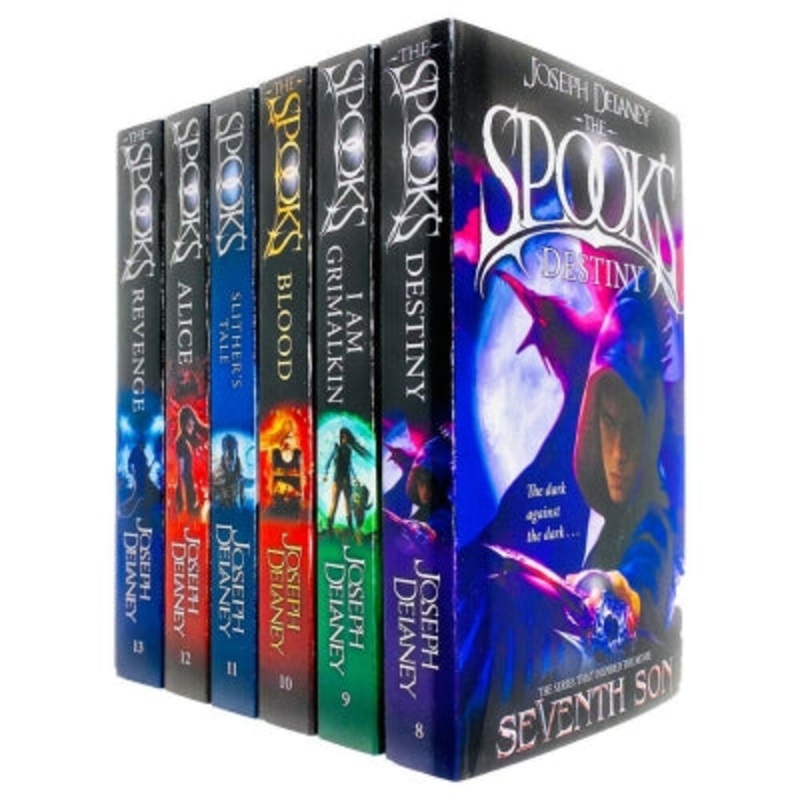 The Spooks Books 8 – 13 Wardstone Chronicles Collection Set By Joseph Delaney
