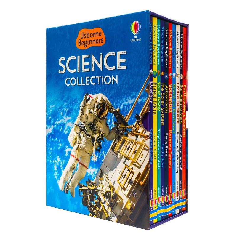 Usborne Beginner’s Series Science 10 Books Set Earthquakes and Tsunamis – NEW HARDCOVER