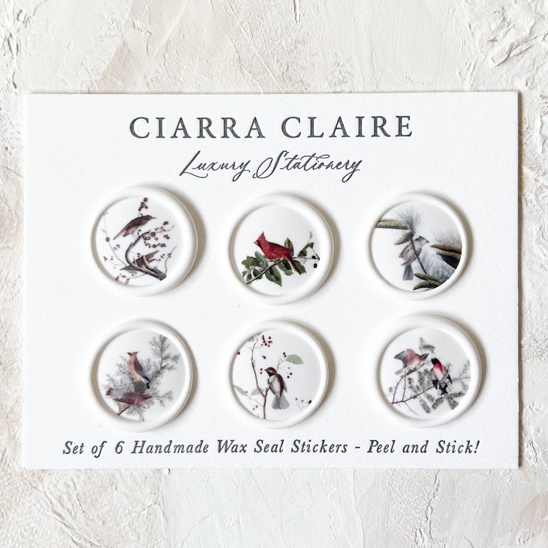 Birds & Berries | Set of 6 Wax Seals