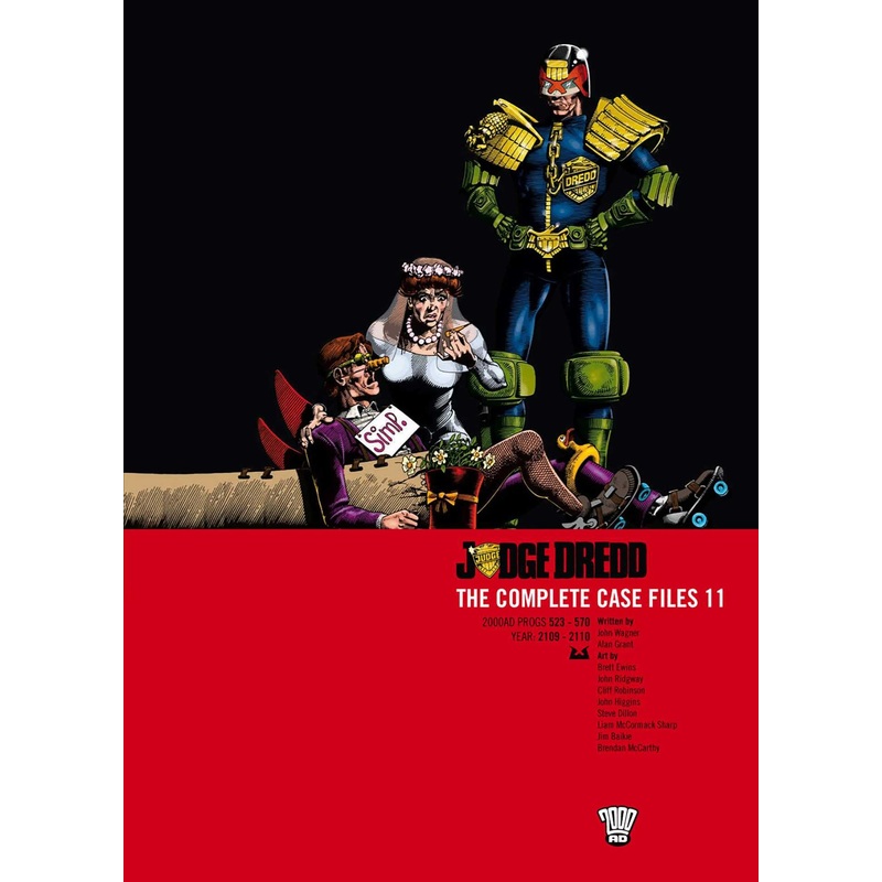Judge Dredd: The Complete Case Files Book 11  Volume 11 Comic Collection | Classic 2000 AD Graphic Novel for Sci-Fi, Dystopian & Action Fans