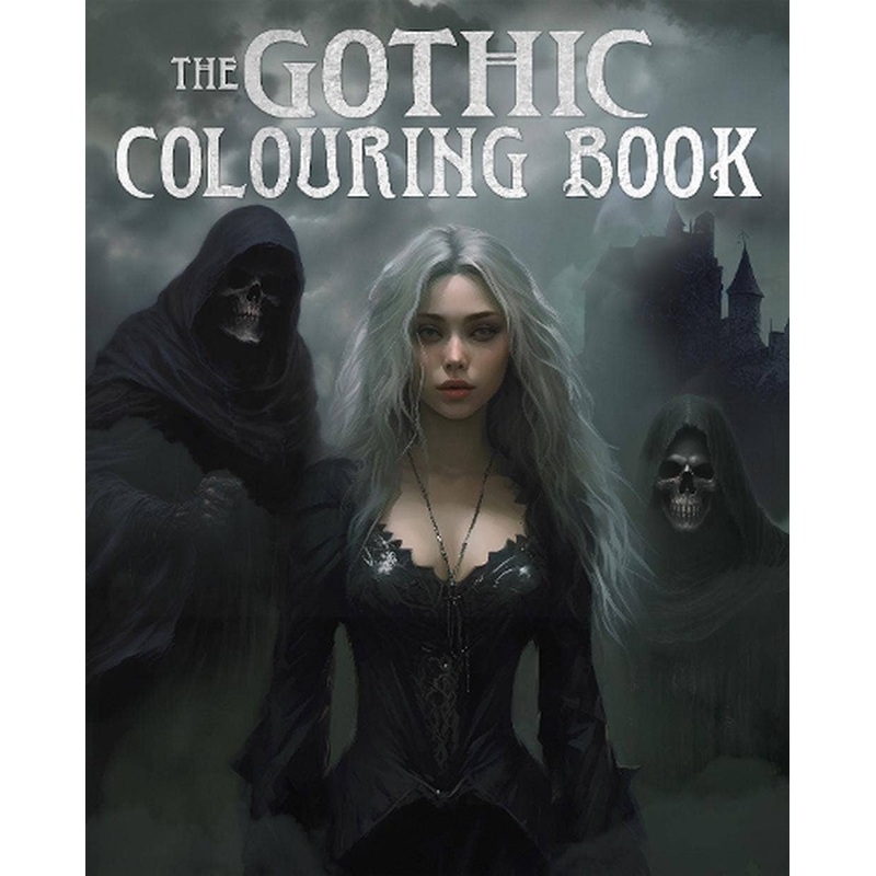 Coloring Book – Gothic Coloring Book (Arcturus Horror Colouring)