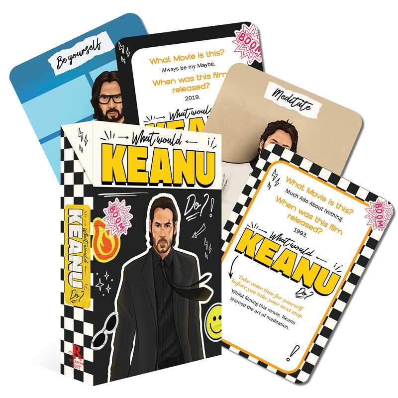 Flash Cards – What Would Keanu Do? by Rockpool Publishing