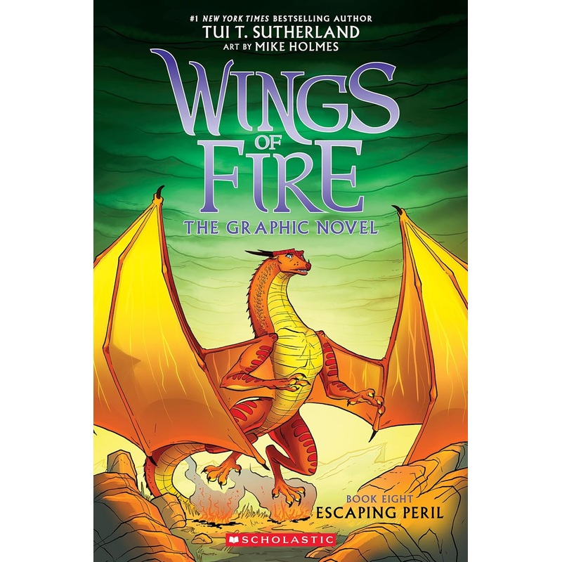 Escaping Peril: A Graphic Novel (Wings of Fire Graphic Novel #8) Paperback