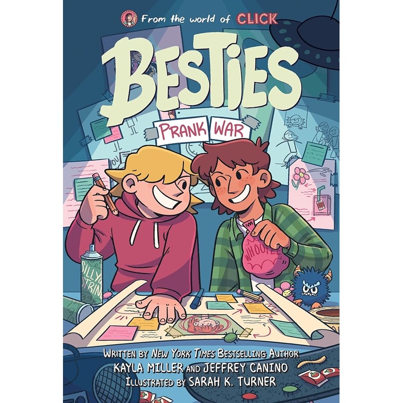 Besties: Prank War by Kayla Miller, Jeffrey Canino, Sarah K Turner