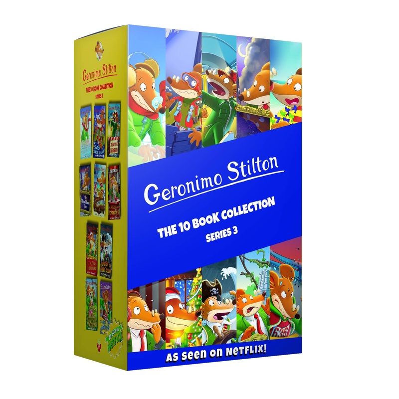 Geronimo Stilton: The 10 Book Collection Series 3 Box Set