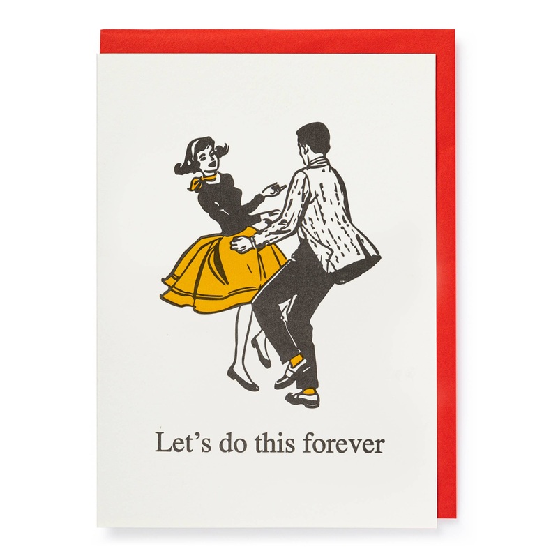 Let’s Do This Forever Greeting Card