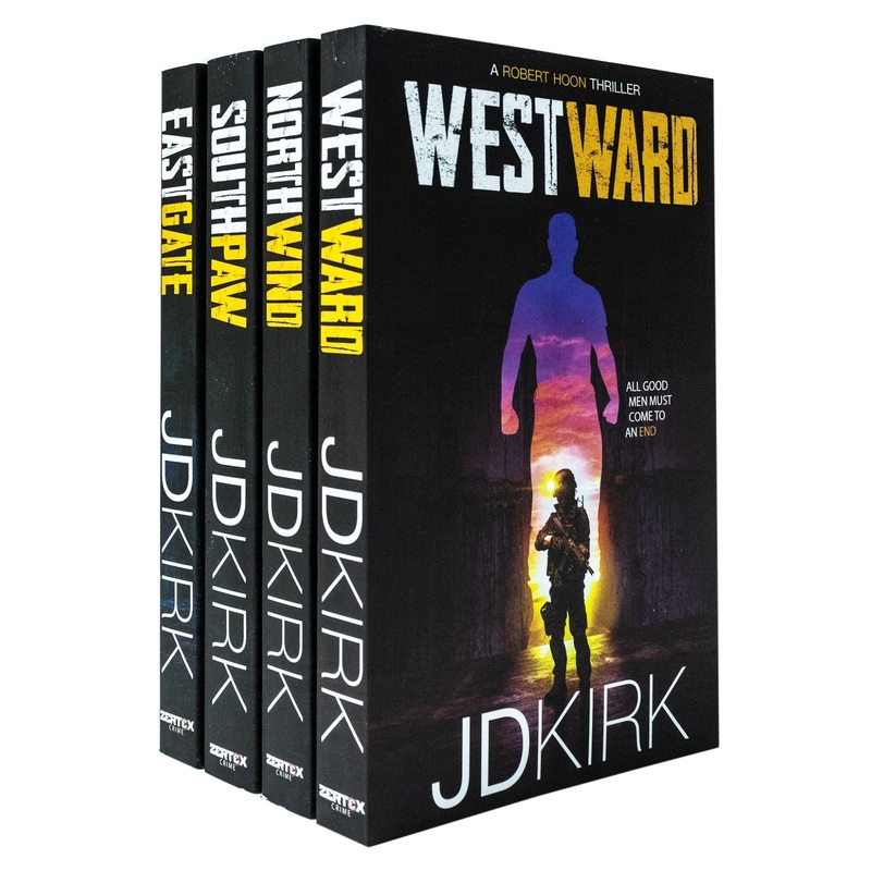 Robert Hoon Thrillers 4-Book Collection Set by JD Kirk | Crime,Mystery & Suspense Series Northwind, Southpaw,Westward & Eastgate | Gripping Thrillers