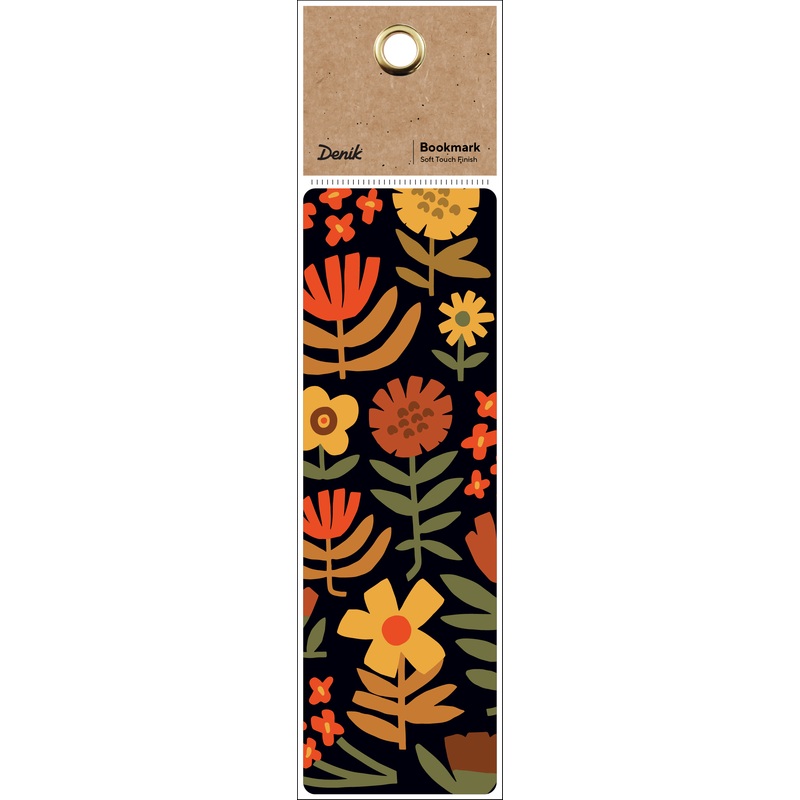 Chunky Flowers – Bookmark